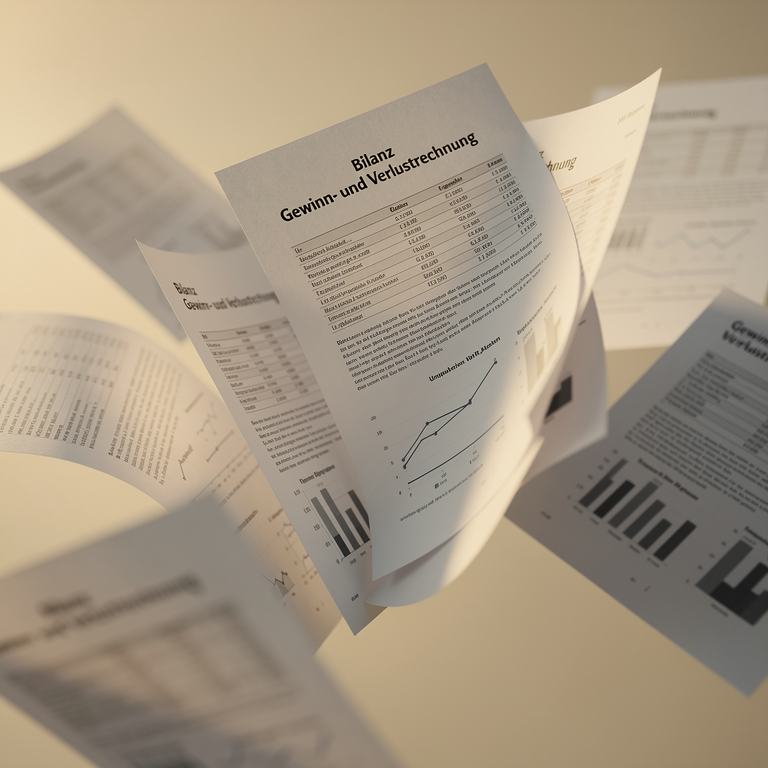 Bilanz- und Finanzdokumente